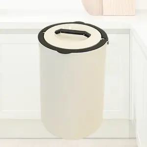 눌러드림 신형 압축휴지통 종량제봉투 기능성 쓰레기통 냄새차단 20L