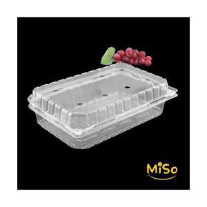 KMD1200 투명과일용기1kg 딸기포장 일체형과일용기 PET채소 일회용야채 200개