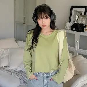 [제작/빅사이즈]이블렛 수피마 바이오워싱 라운드 티 제이스타일