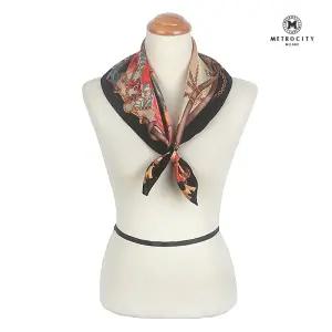 [롯데백화점]메트로시티 베르사유 실크스카프 MSFS-1017