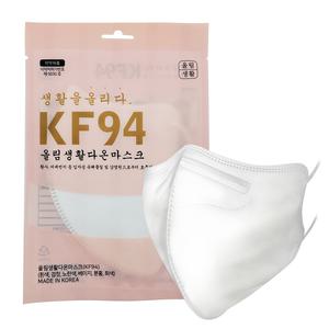 올림생활다온마스크 KF94 새부리형 1매 백색 대형 50매 1통