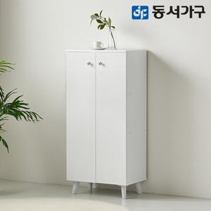 [동서가구] 리브수 다용도 다리형 양문 수납장 600 3단 DF634886