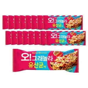 마켓오네이처 오 그래놀라 유산균바, 35g, 15개