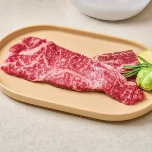 [품질보장] 1++(9) 등급 한우 채끝 200g 구이 투뿔한우