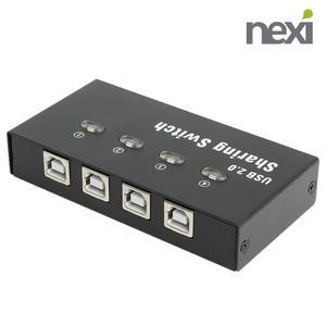 프린터 복합기 선택기 수동 공유기 /4포트 USB 셀렉터 NX1016