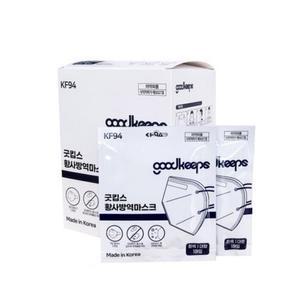 굿킵스 kf94마스크 2D 새부리형 화이트 대형 50매