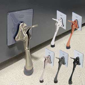 무타공 원터치말굽 패드 문고정 현관문고정 스토퍼 노루발 말발굽 도어스토퍼