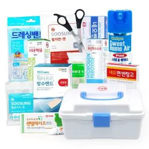 국내산 튼튼한 가정용 구급함세트 12종 구급상자세트 구급키트