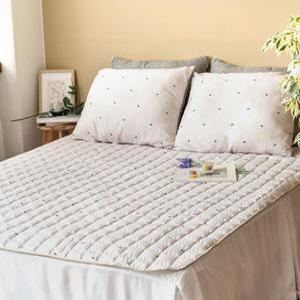 더자리 에코항균 패턴 누빔 패드, S/SS, 루나아이보리