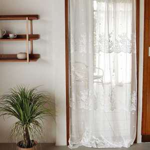 감성 작은방 거실속커튼 레이스 차르르쉬폰커튼 가리개