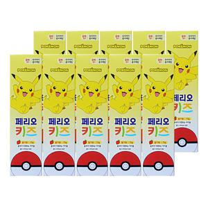 엘지 페리오키즈 치약 포켓몬 3단계 딸기향 75g 10개 양치 어린이 피카츄