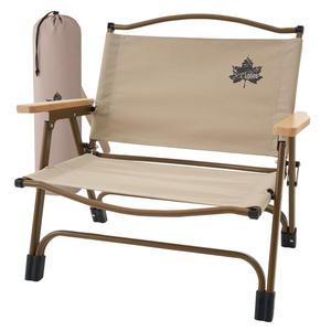 로고스 트래드캔버스 조립식 와이드 캠핑의자, 1개