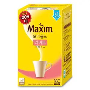 맥심 모카골드 라이트 커피믹스 180T