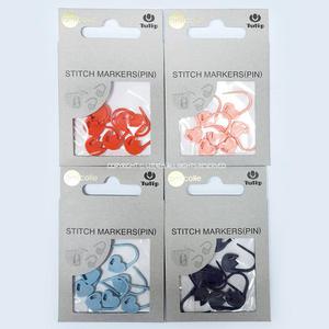 아미꼬레 튤립 하트 스티치 마커핀/귀여운 단수 단코 표시링 예쁜 코수 표시핀