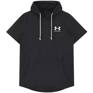 [정품] 언더아머 UA 라이벌 테리 반팔 후디 (1370396-001)