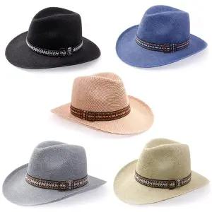 [navid1]카우보이 페도라 7color 간절기 여름 남성 신사 중년 어르신 패션 챙모자/OM-B3023