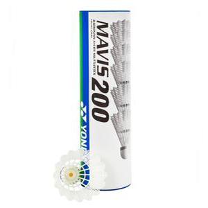 요넥스 셔틀콕 마비스 200 블루캡 6개입 나일론 배드민턴공