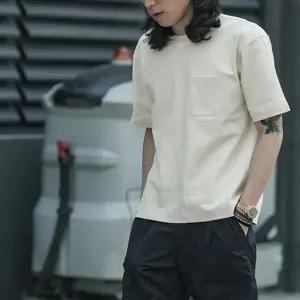 VEGA 논스탁 NONSTOCK 헤비코튼 포켓 남자 반팔 티셔츠 280g BRONSON 브론슨