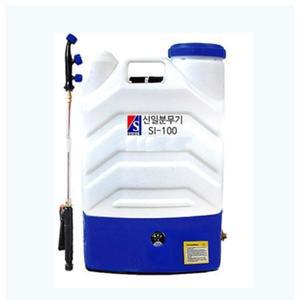 신일 국산 충전식 전동압축분무기 농약살포기 배낭형 20L SI-100