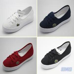 라코스테 프랑스 로우힐 봄 여름 여성화 펌프스