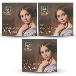 순수 더 살롱 컬러 아트 갤러리 새치커버 염색약 밀크브라운 x 3개/순수한염색약/무료 dv