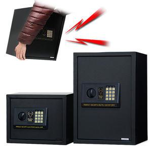 블랙카우 금고 소형 미니 가정용 사무실 스마트 이중금고 디지털 돈통