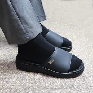 남성 푹신한 이중쿠션 남자 쿠션 슬리퍼 빅사이즈 사무실화 KS017