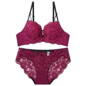 [롯데백화점]섹시쿠키 어텀 섹시 와인 브라 레이스세트 SCWBZ801SCWPZ802