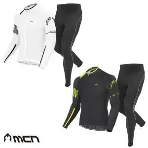 MCN 자전거 라이더 긴팔+9부 패드바지 싸이클복 자전거옷 의류