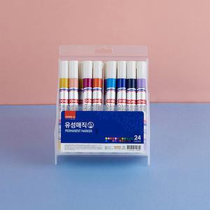 동아 유성매직 24색세트