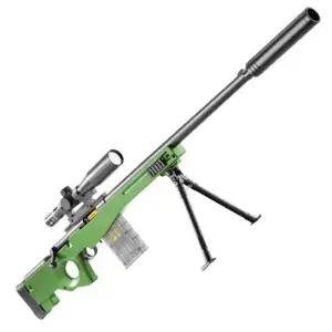 장난감 총 저격 총알 스펀지 탄피배출 배그 AWM 에땁