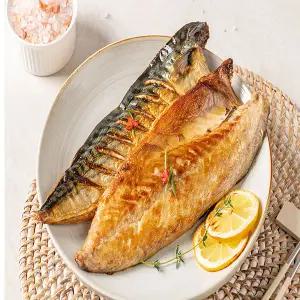 여수 돌산 갓 노르웨이 고등어 1.6kg(800g + 800g) 9팩내외 / 3kg 18팩내외