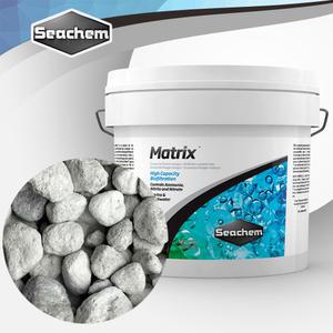 [미국] 시켐 매트릭스 4L / 질산염 제거 생물학적 기능성 여과재 해수 담수 겸용 수질 정화 박테리아 수족관 어항 수조 청소 환수 물갈이 여과제 구피 수초 거북이