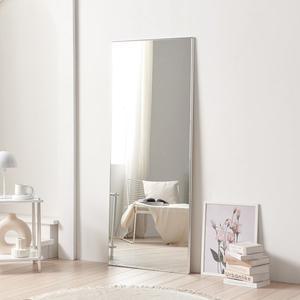 [바로방 가구]멜른 모듈 스틸 스탠드 전신거울 대형 고급 거울 미드센추리 인테리어 1800