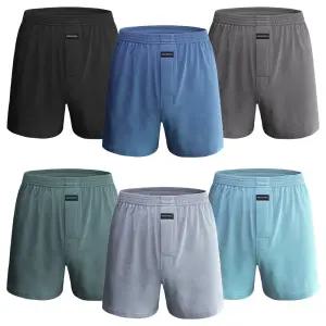 언더스미스 스판 순면 트렁크 남자 팬티 6종세트