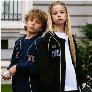 갤러리아 [스타터블랙라벨키즈]24SS 베이스볼 져지 자켓 ST241OJK01_BLK/NVY