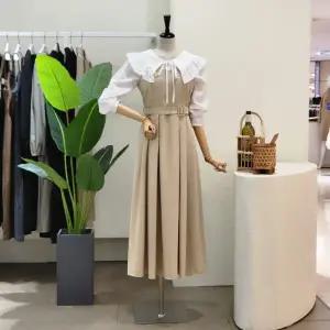 [대구백화점] [4CUS]A라인 벨트 뷔스티에 롱원피스(FS4A9OP5756)