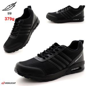 [빅사이즈 285-300 에어창3.5cm] 가볍고 발볼편한 쿠션 남성 왕발 큰발 런닝 워킹 통풍잘되는 메쉬갑피 운동화 W-한스