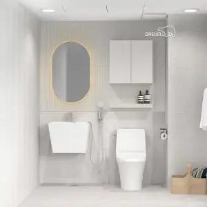 [DAELIM]대림바스 무드웨이브 LED 거울형 소형욕실 리모델링