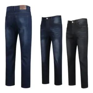 남성 봄 골프의류 편한 일자 캐주얼 데님 청바지 골프바지