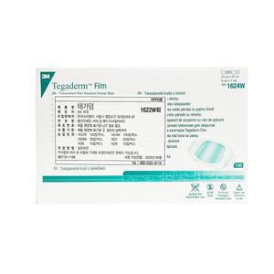 3M 쓰리엠 반창고 테가덤 필름 1624W 6cmX7cm 100매 1팩