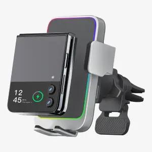 카플 더마운트 차량용 핸드폰 거치대 15W 고속 휴대폰 무선 충전기