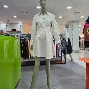 시슬리/애플아울렛/셔츠형 미니 원피스 SAOP34331