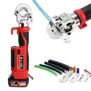 케맥스 20V 고성능 충전 전선압착기 KE-300 4-300SQ 배터리2개