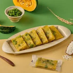 [떡보의하루본사직영/떡편] 호박영양 밥알찰떡 10개 아침식사대용 개별포장떡 간편식