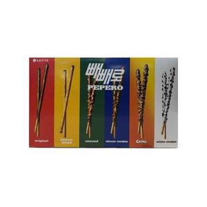 빼빼로 콤보세트 664g (오리지널3·아몬드3·초코필드2·화이트쿠키2·크런키3·초코쿠키2 | 총15갑)