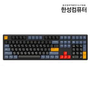:한성컴퓨터 GK898B PRO 동그리 키캡 8K 유무선 무접점 키보드 (VENUS NAVY, 35g)