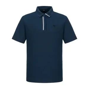 [슈페리어]  (최초가238000)남성 배색 기본 카라 티셔츠 터콰이즈 (IM0EKS20524)