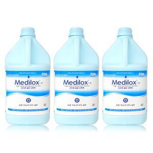 메디록스 S 4L x 3통 고수준 살균 소독제 메디록스 MEDILOX 소독제