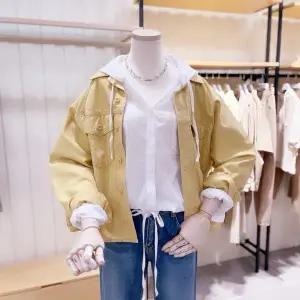 [대구백화점] [시에로]워싱컬러 루즈핏  셔츠형 점퍼(SF2JPF112)